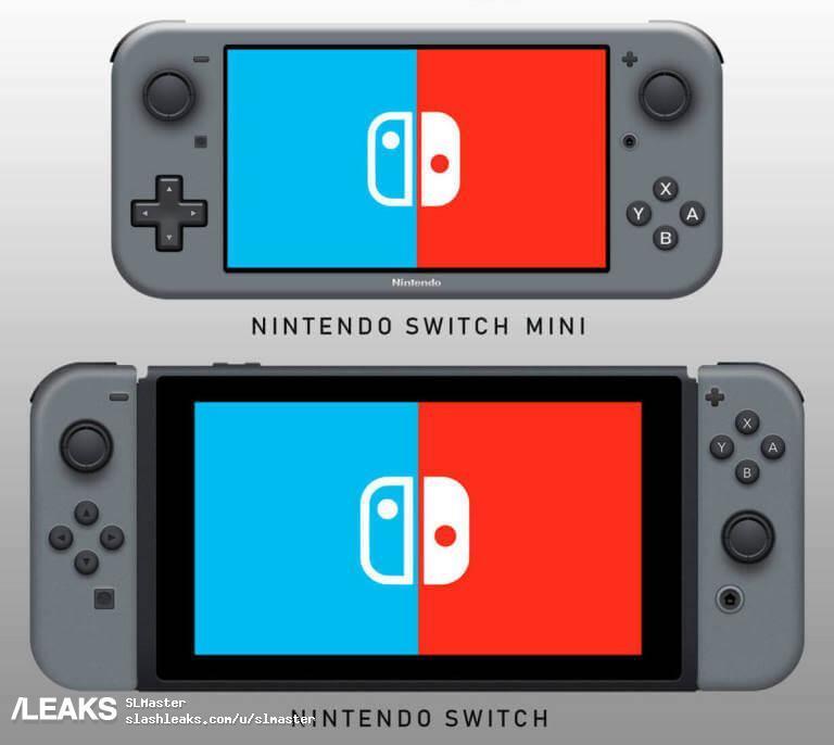 Nintendo Mini Switch 2 и Nintendo Switch