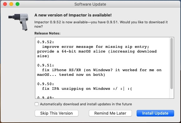 cydia impactor 0.9.43 for mac
