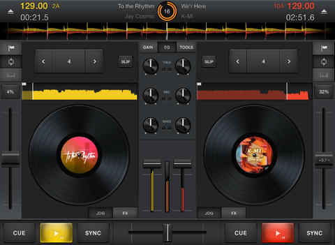 Cross DJ для iPad