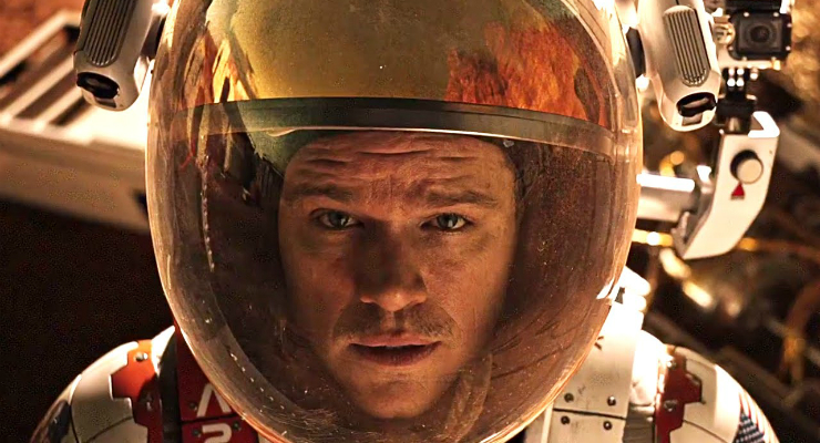 Мэтт Деймон, кадр из «Марсианина»