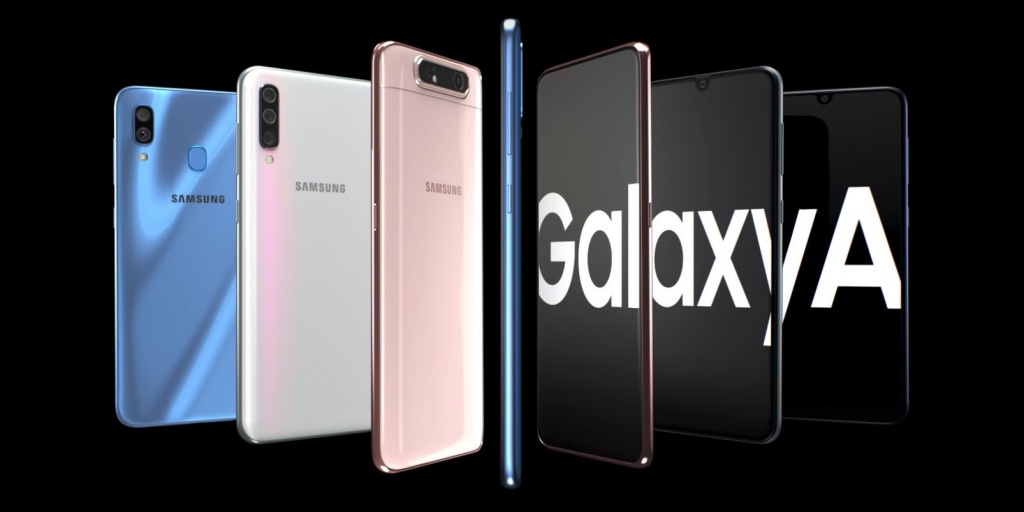 Сравнение характеристик Samsung Galaxy A80, A70 и A50