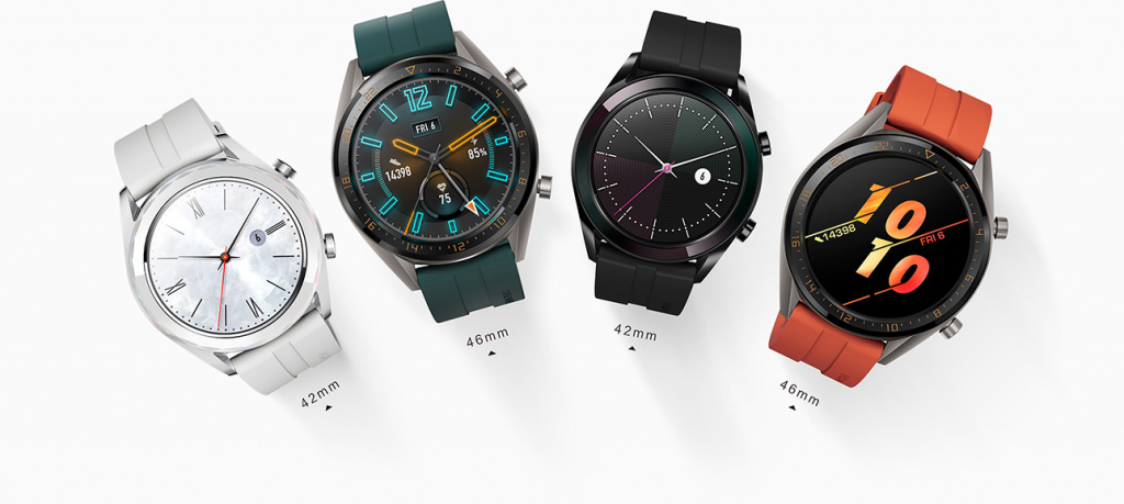 Watch GT Active и Elegant — две новые модели смарт-часов от Huawei
