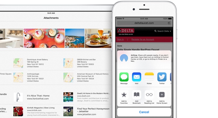 iOS 9 будет автоматически удалять приложения при нехватке места для системных обновлений
