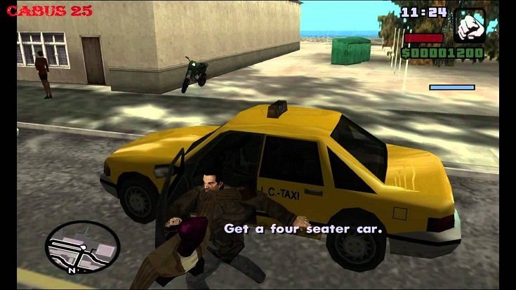 Пошёл вон из такси!