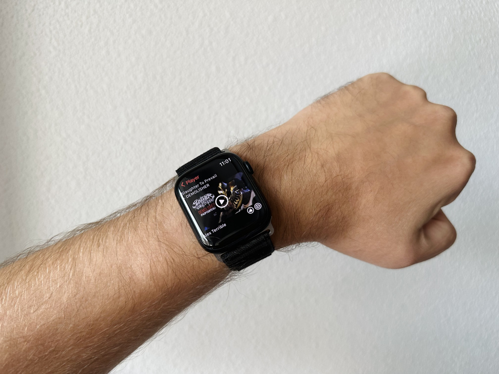 YouTube на Apple Watch