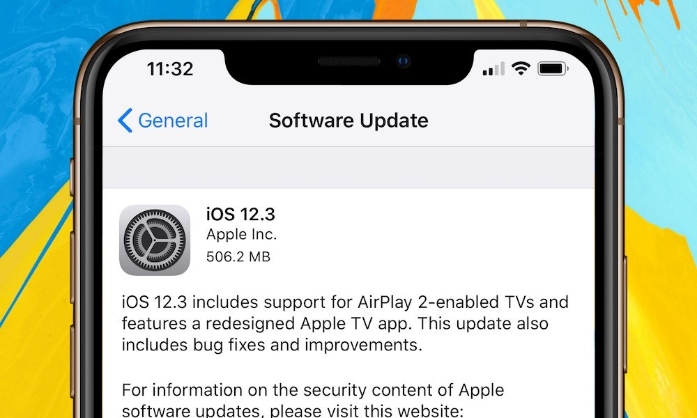 iOS 12.3