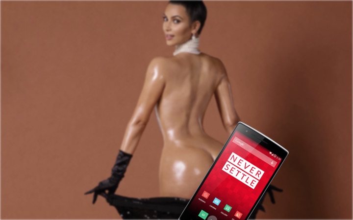 OnePlus One оказался популярней обнаженной Ким Кардашьян