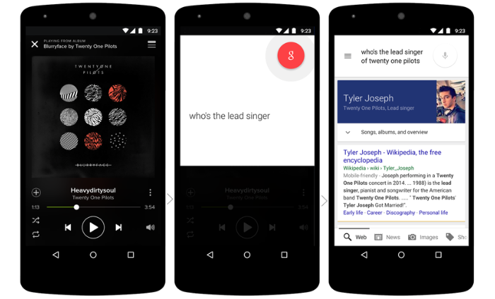 Улучшенный Google Now для Android M