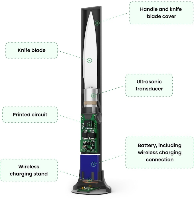 Создан ультразвуковой нож. С ним все остальные ножи улетят в мусорку