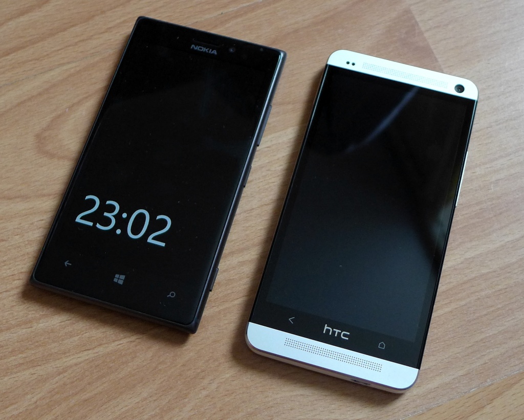 Lumia 925 и HTC One