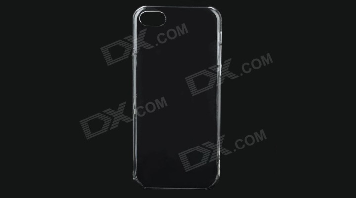 Glossy Protective Plastic Back Case for iPhone 5C (Transparent)