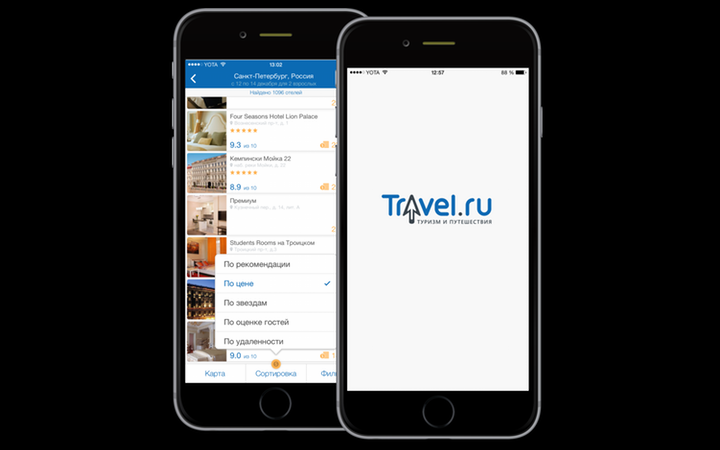 Обзор приложения Travel.ru