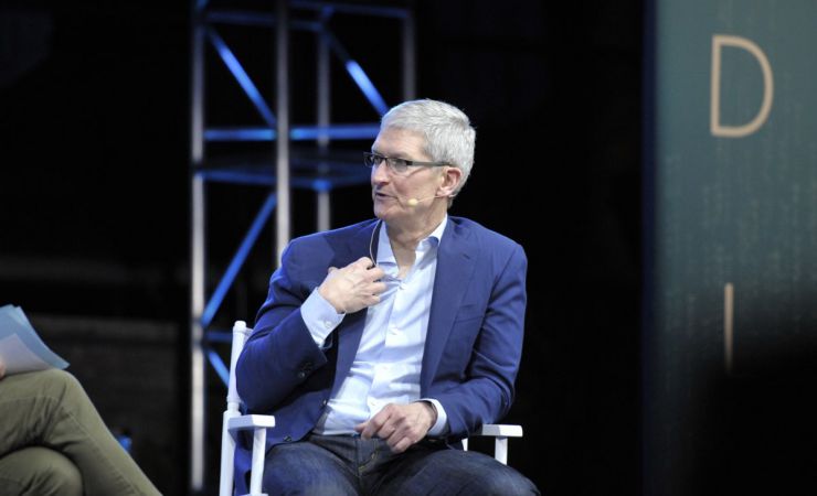 Выступления Тима Кука на ТВ стимулируют рост акций Apple