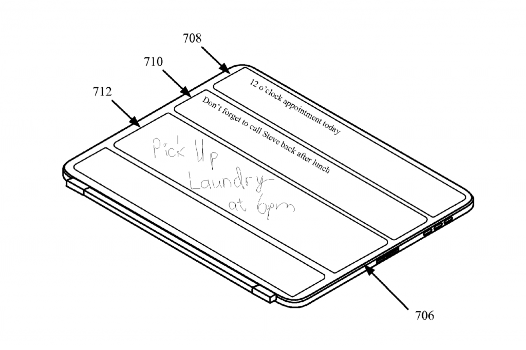 Apple получила патент на чехол iPad с сенсорным экраном