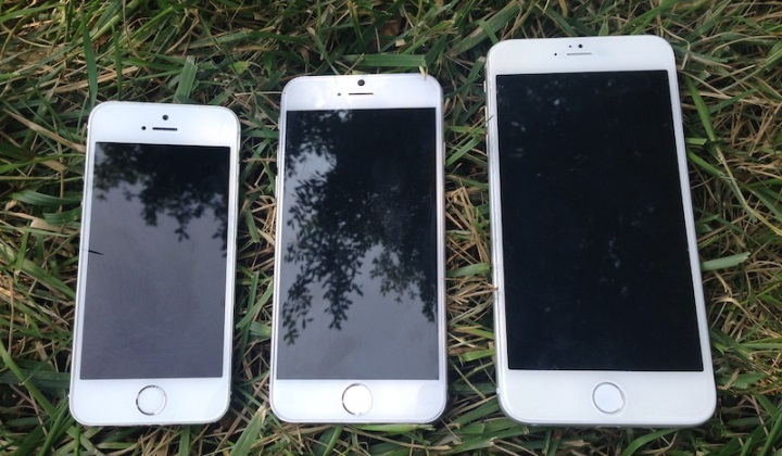 iPhone 5s и макеты iPhone 6