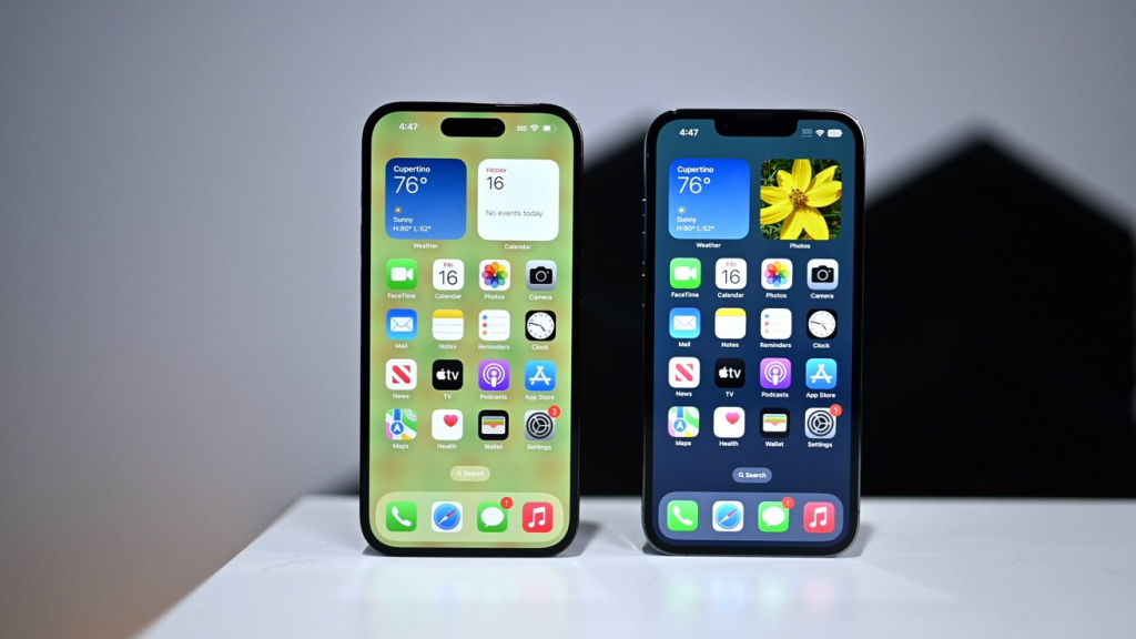 iPhone 14 Pro vs iPhone 13 Pro