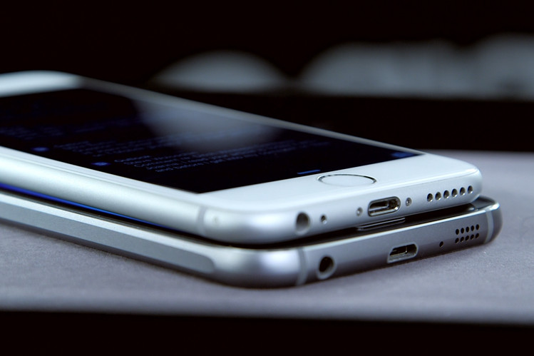 Galaxy S6 и iPhone