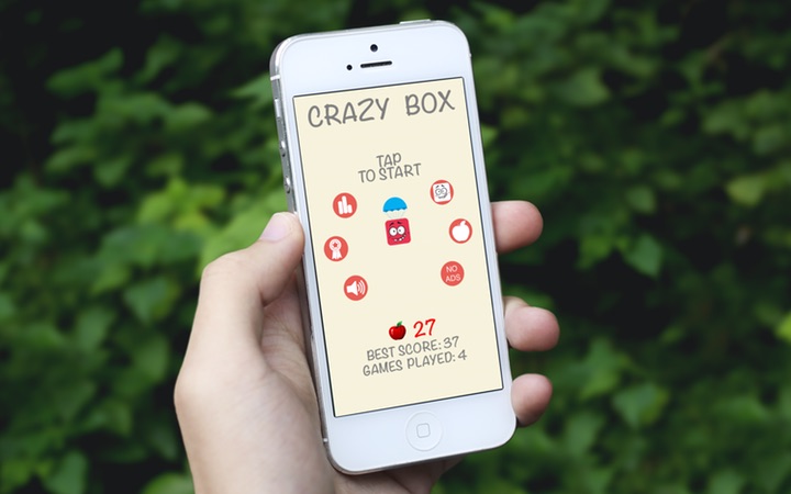 История разработки Crazy Box Fall — игра, которую нарисовали в текстовом редакторе Pages