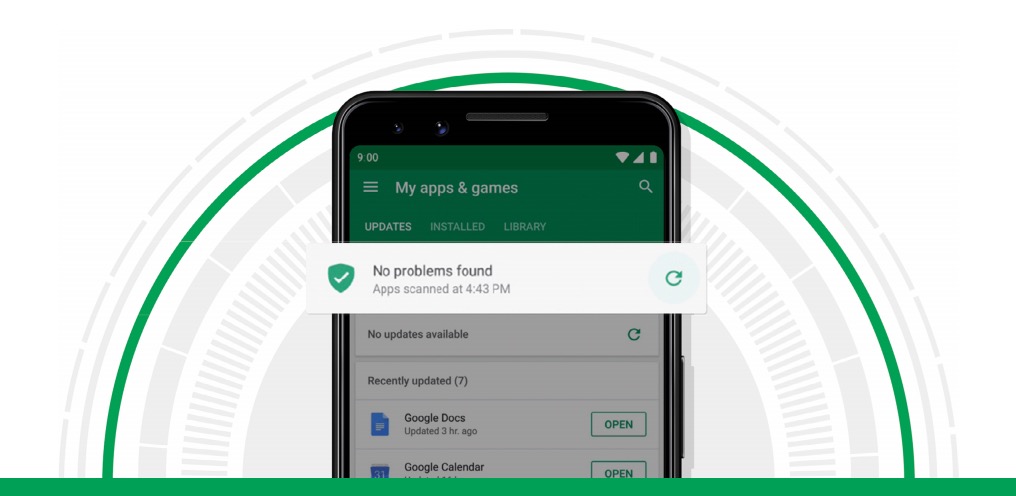 Безопасность Android: 0,04% загрузок из Google Play были вредоносными приложениями