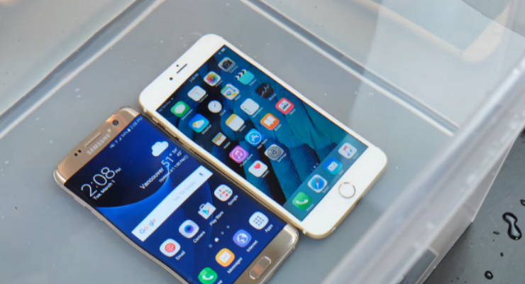iPhone 6s проиграл Galaxy S7 edge в тесте на водонепроницаемость
