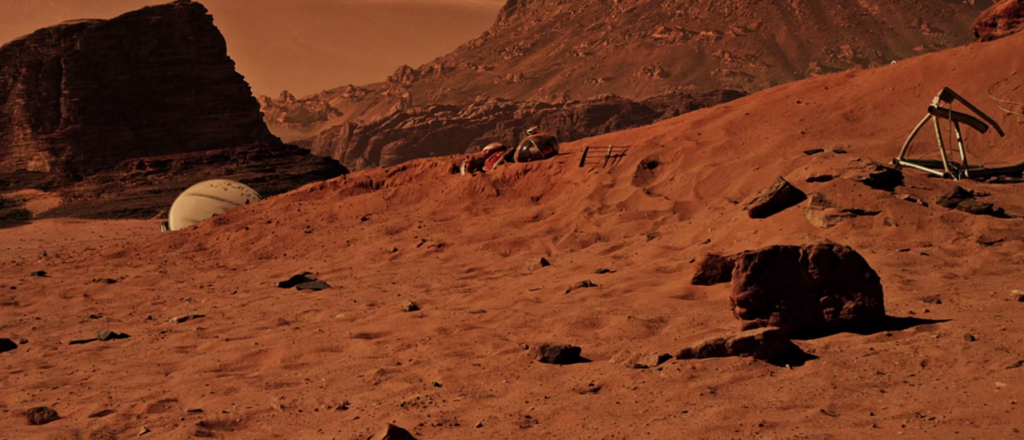 Кадр из «Марсианина»