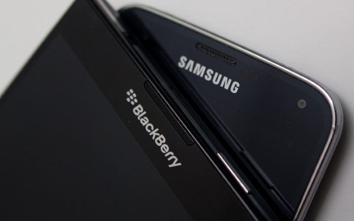 Samsung и BlackBerry
