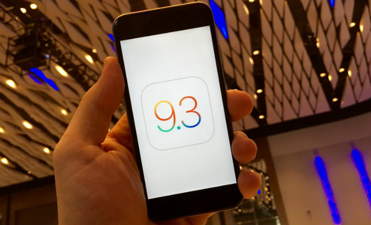 Apple объявила о релизе iOS 9.3