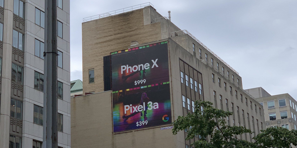 Реклама Pixel 3a
