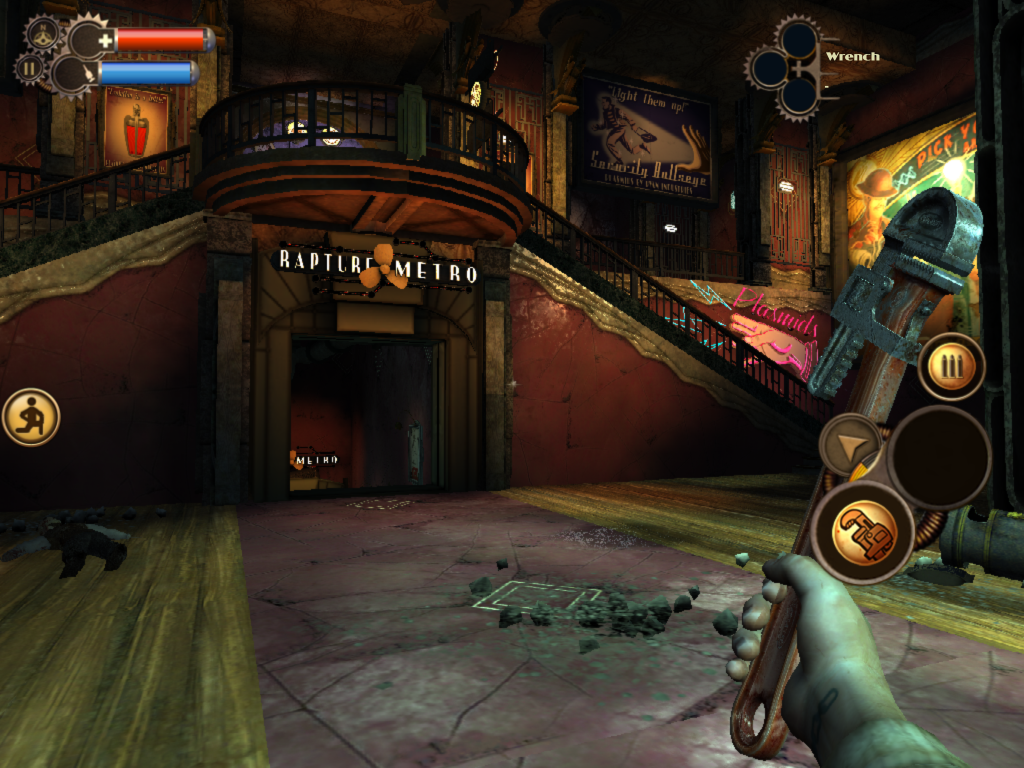 Обзор мобильной версии Bioshock