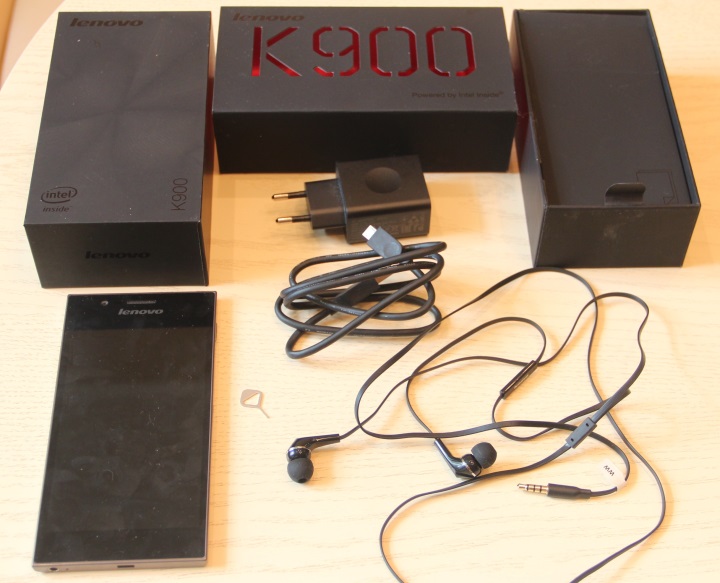Комплектация Lenovo K900