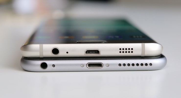 Samsung Galaxy S6 Edge Plus и Apple iPhone 6s Plus