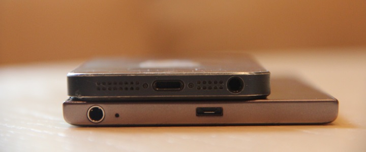 iPhone 5 и Lenovo K900