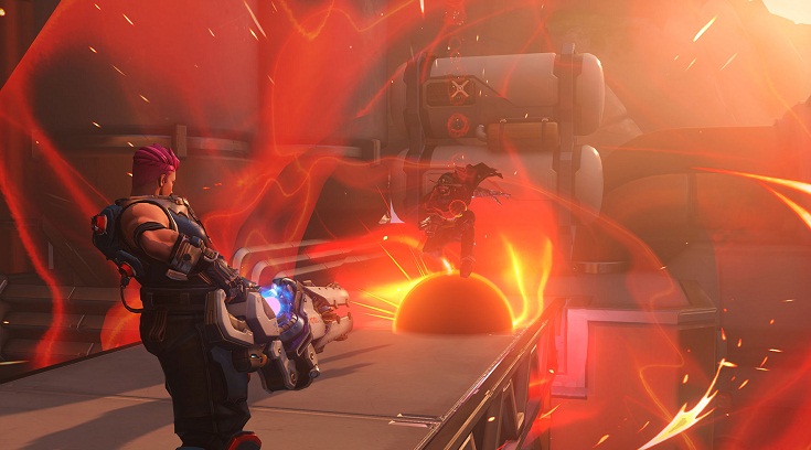 Заря в пылу сражения!