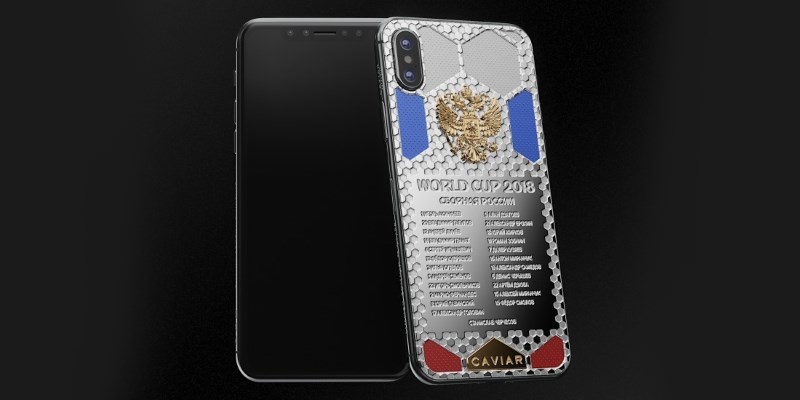 iPhone X Caviar National Teams Russia Heroes