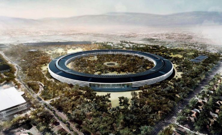 8 интересных фактов о новом кампусе Apple SpaceShip