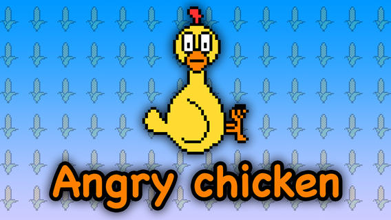 Angry chicken
