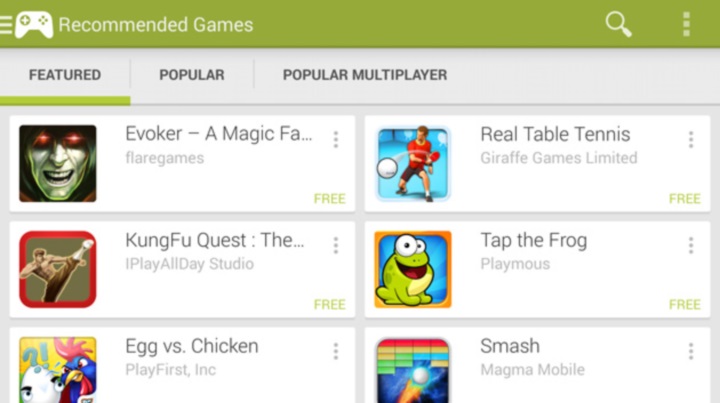 Google Play Игры