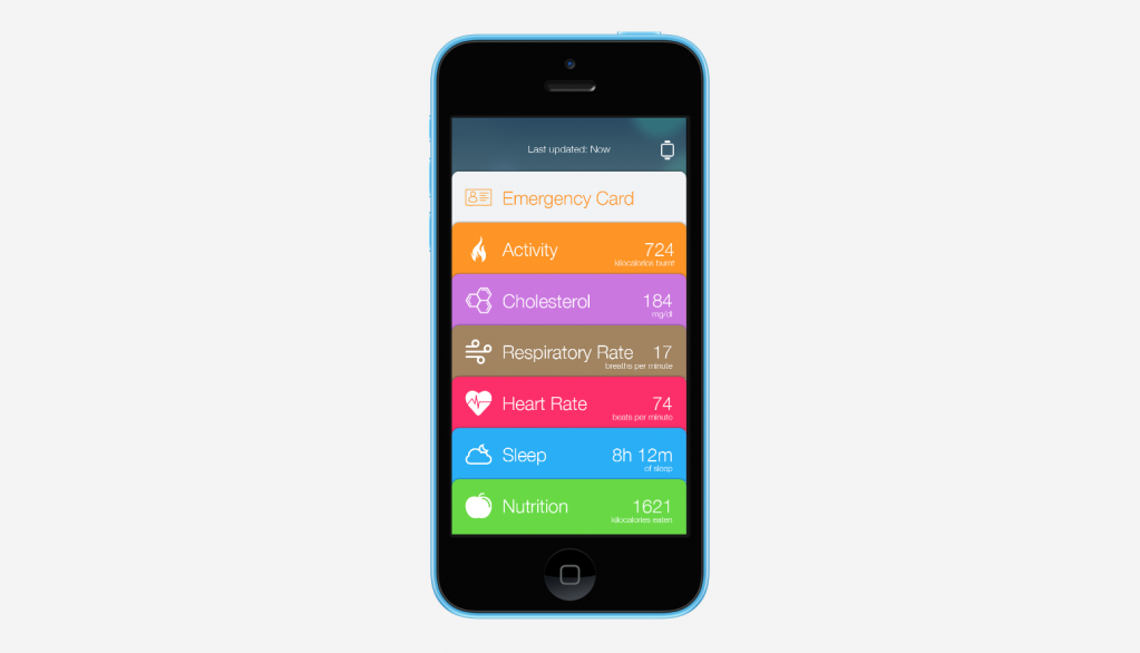 Healthbook iOS 8