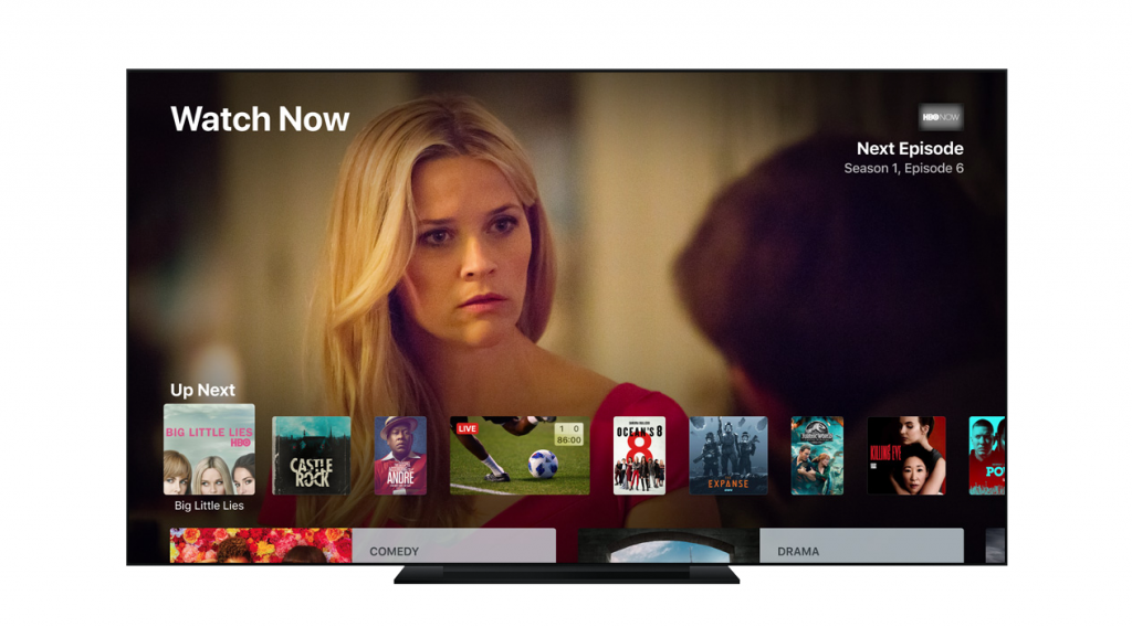 Apple представила приложение Apple TV