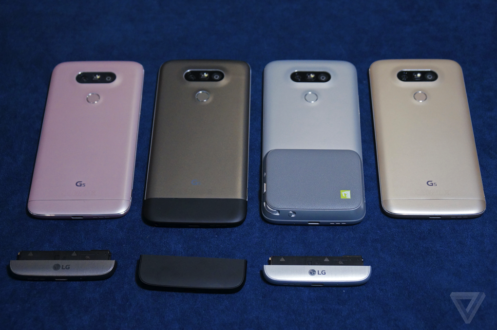 LG G5, модули и аксессуары