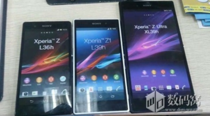 Sony Xperia Z, Xperia Z1 и Xperia Z Ultra