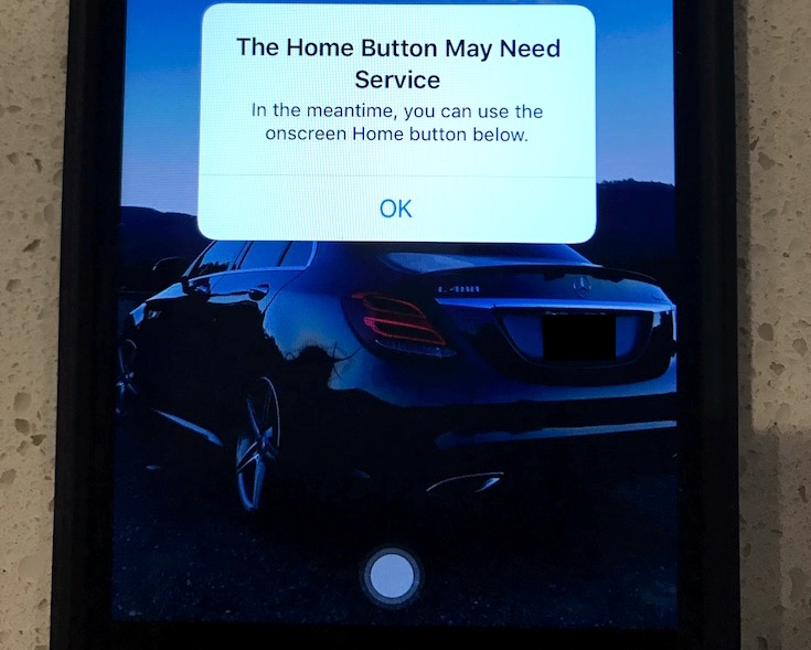 Поломка кнопки Домой в iPhone 7