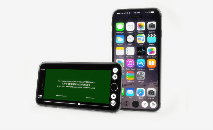 Экран iPhone 2017 года будет покрывать всю переднюю панель