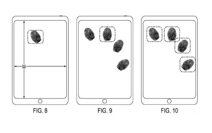 Apple запатентовала сканер отпечатков пальцев, встроенный в дисплей