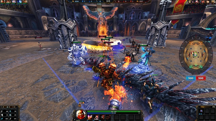 Сражение в самом разгаре