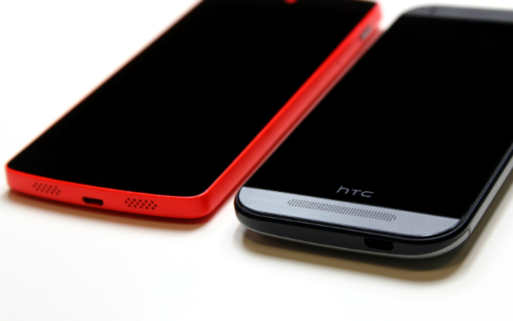 Nexus 5 и HTC One Mini 2