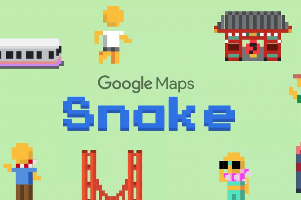 В картах Google появилась «Змейка»
