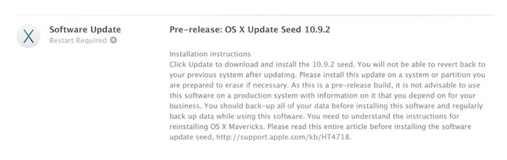 OS X 10.9.2