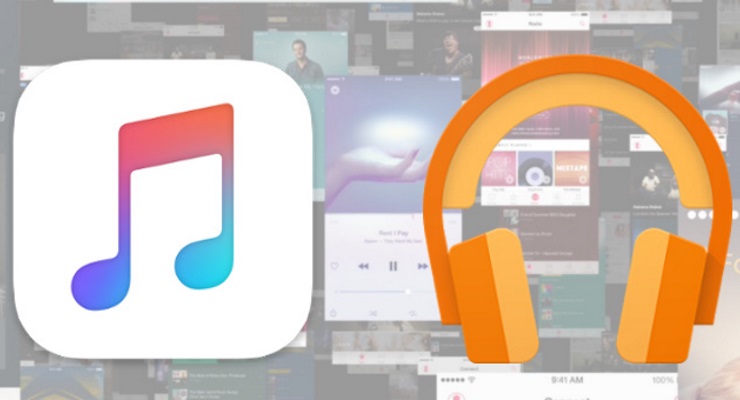 Apple Music и Google Play Музыка