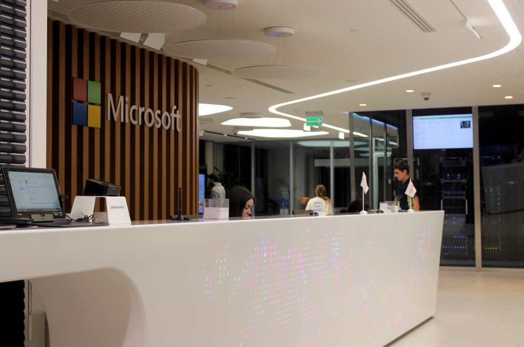 Экскурсия в Microsoft Technology Center